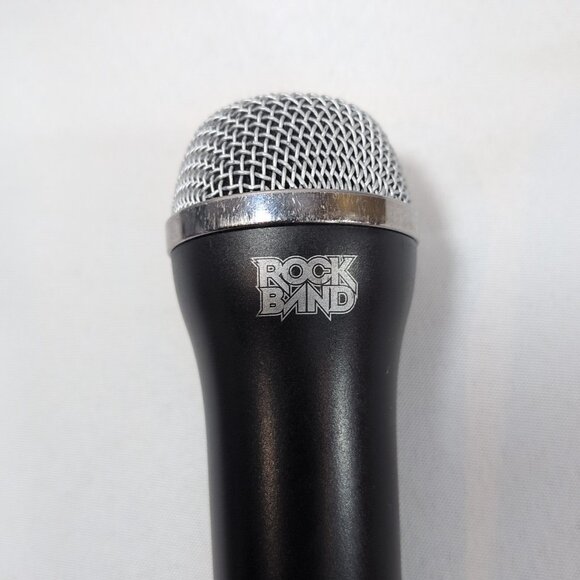 Rock Band Microphone Logitech USB E-UR20 Xbox 360 PS3 Wii  Black TESTED WORKING - Picture 2 of 14